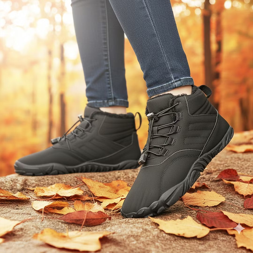 Barfotaskor Vinter med Värmande Foder - Calmleg